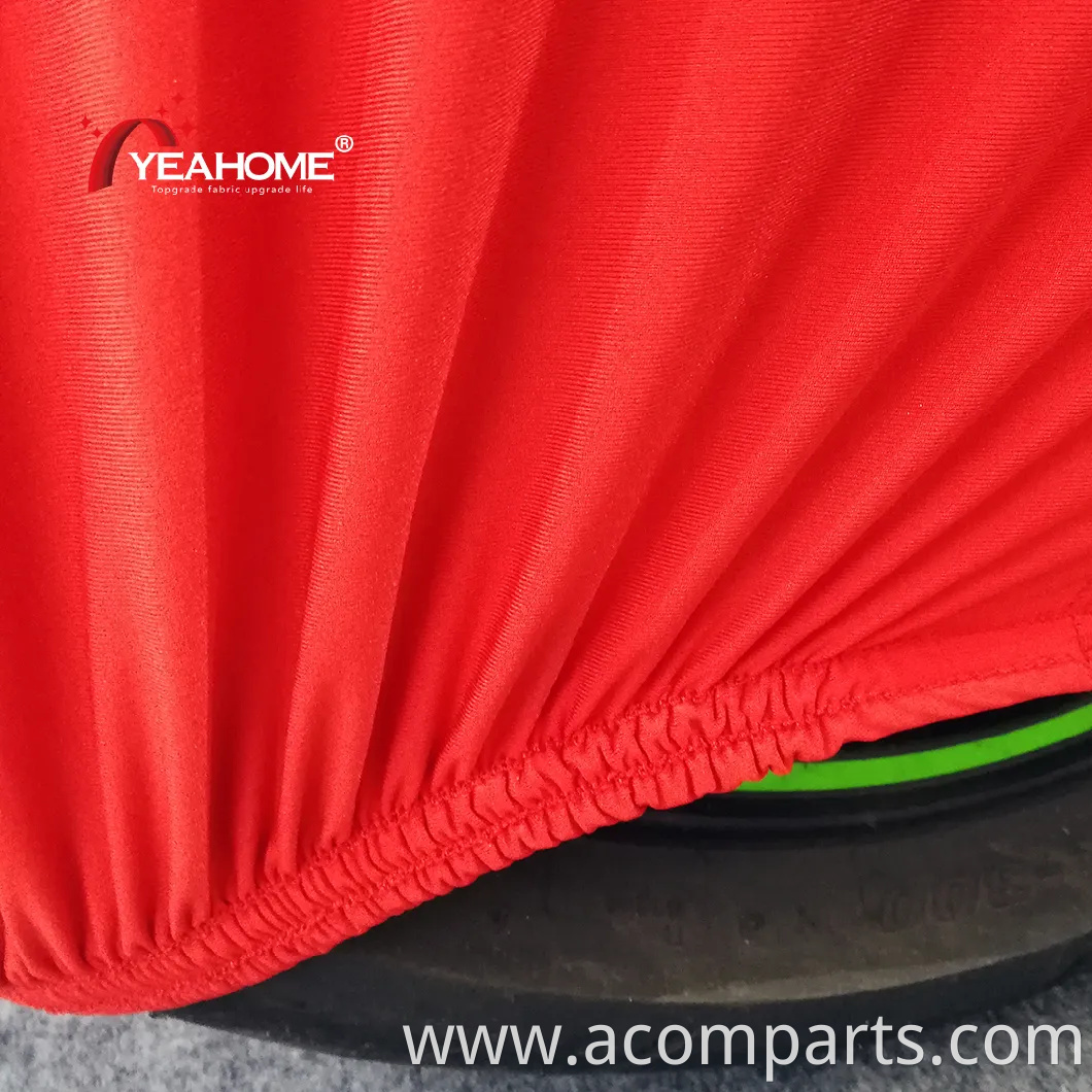 Elastic Perfect Fits Motorcycle Cover Dust-Proof Indoor Cover